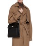 Figure View - Click To Enlarge - LEMAIRE - Seed Satchel Leather Shoulder Bag