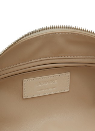 Detail View - Click To Enlarge - LEMAIRE - Small Scarf Leather Shoulder Bag