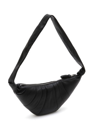 Detail View - Click To Enlarge - LEMAIRE - Medium Croissant Leather Bag