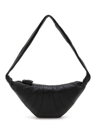 Main View - Click To Enlarge - LEMAIRE - Medium Croissant Leather Bag