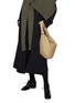 Figure View - Click To Enlarge - LEMAIRE - Fortune Croissant Leather Bag