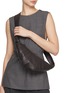 Figure View - Click To Enlarge - LEMAIRE - Small Croissant Leather Bag