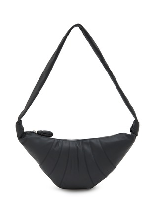 Main View - Click To Enlarge - LEMAIRE - Medium Croissant Leather Bag