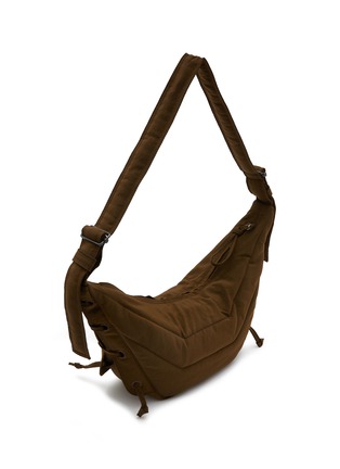 Detail View - Click To Enlarge - LEMAIRE - Small Soft Game Water Repellent Nylon Canvas Bag