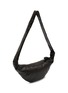 Detail View - Click To Enlarge - LEMAIRE - Medium Croissant Coated Cotton Crossbody Bag