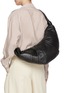 Figure View - Click To Enlarge - LEMAIRE - Large Croissant Leather Bag