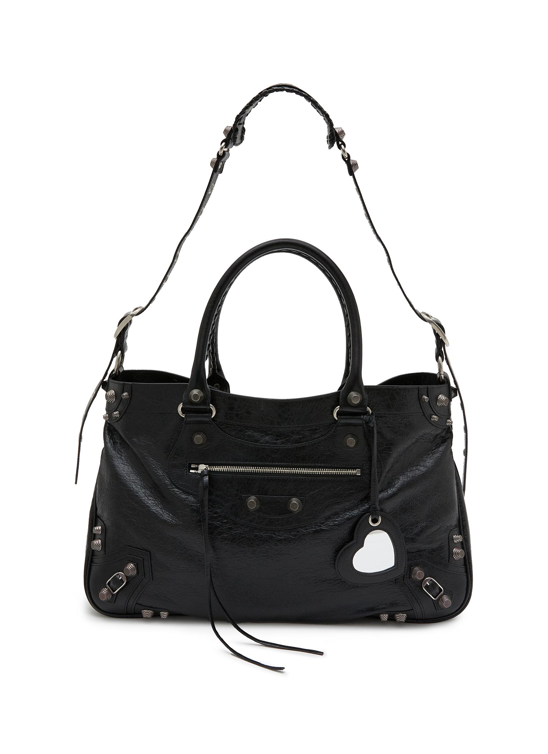 Balenciaga leather shoulder bag hotsell