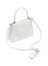 Detail View - Click To Enlarge - BALENCIAGA - Mini Rodeo Leather Handbag