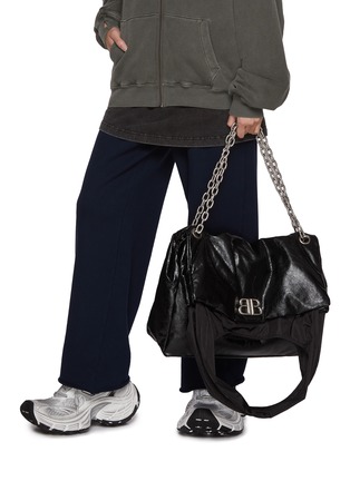 Figure View - Click To Enlarge - BALENCIAGA - Large Monaco Chain Bag