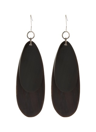 Main View - Click To Enlarge - CATH•S - Bi Colour Hook Earrings