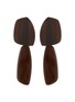 Main View - Click To Enlarge - CATH•S - Double Alpha Pin Earrings