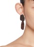 Figure View - Click To Enlarge - CATH•S - Double Alpha Pin Earrings