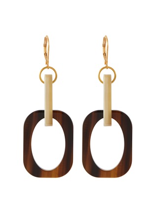 Main View - Click To Enlarge - CATH•S - Double Horn Hooks Earrings