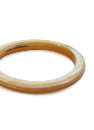 Detail View - Click To Enlarge - CATH•S - Round Laminated Horn Bracelet