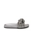 Main View - Click To Enlarge - RODO - Knotted Strap Leather Slides