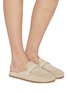 Figure View - Click To Enlarge - RODO - Round Toe Suede Boston Slides