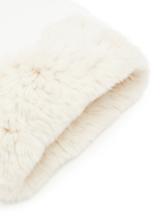 Detail View - Click To Enlarge - YVES SALOMON - Rex Rabbit Fur Bandeau