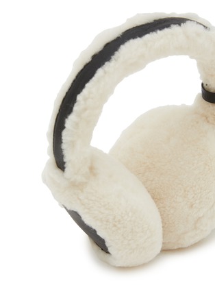 Detail View - Click To Enlarge - YVES SALOMON - Lamb Shearling Earmuffs