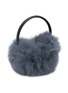 Figure View - Click To Enlarge - YVES SALOMON - Fox Fur Lamb Leather Earmuffs