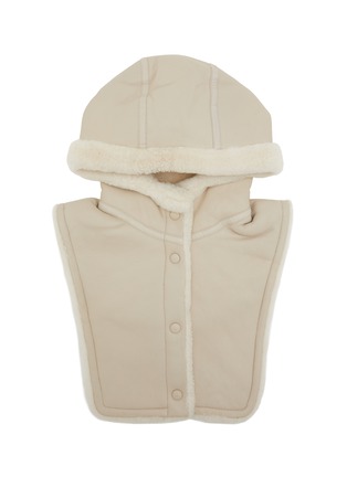 Main View - Click To Enlarge - YVES SALOMON - Hooded Lamb Shearling Collar