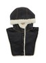 Main View - Click To Enlarge - YVES SALOMON - Hooded Lamb Shearling Collar