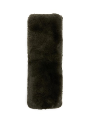 Main View - Click To Enlarge - YVES SALOMON - Rex Rabbit Fur Scarf