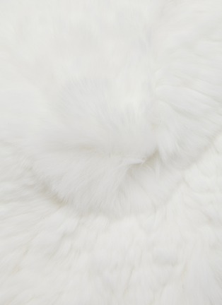 Detail View - Click To Enlarge - YVES SALOMON - Rex Rabbit Fur Scarf