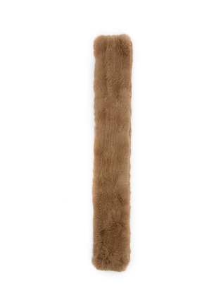 Main View - Click To Enlarge - YVES SALOMON - Rex Rabbit Fur Scarf