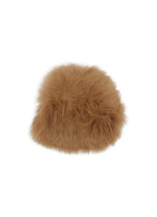 Main View - Click To Enlarge - YVES SALOMON - Fox Fur Beanie