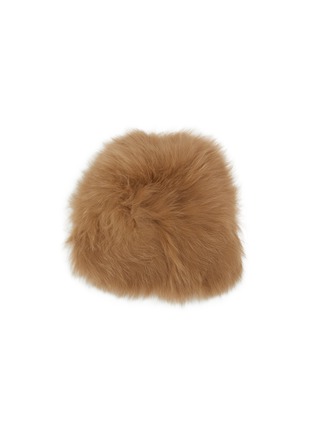 Figure View - Click To Enlarge - YVES SALOMON - Fox Fur Beanie