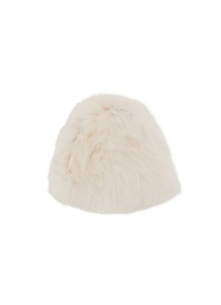 Main View - Click To Enlarge - YVES SALOMON - Fox Fur Beanie