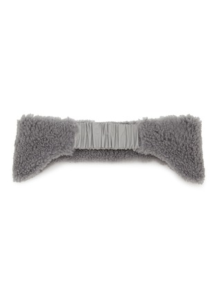 Figure View - Click To Enlarge - YVES SALOMON - Lamb Fur Bandeau