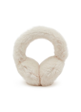 Main View - Click To Enlarge - YVES SALOMON - Rex Rabbit Fur Earmuffs