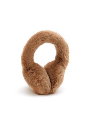 Figure View - Click To Enlarge - YVES SALOMON - Rex Rabbit Fur Earmuffs