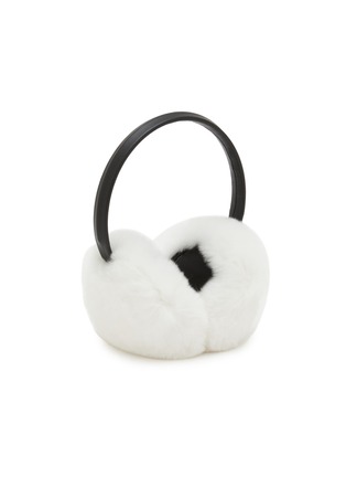 Figure View - Click To Enlarge - YVES SALOMON - Rex Rabbit Fur Earmuffs