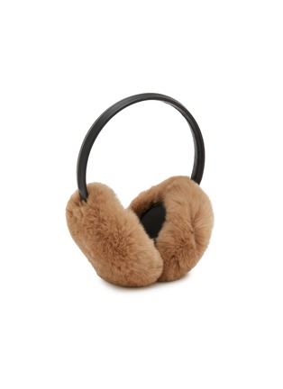 Figure View - Click To Enlarge - YVES SALOMON - Rex Rabbit Fur Earmuffs