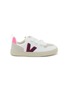 Main View - Click To Enlarge - VEJA - V-10 Velcro Coated Cotton Kids Sneakers