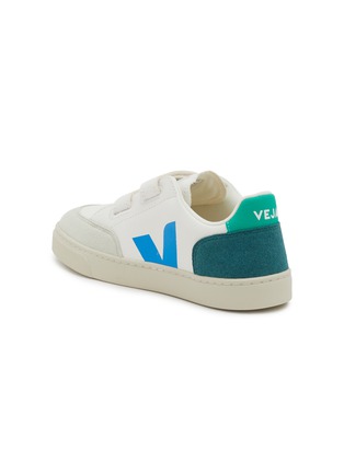 Detail View - Click To Enlarge - VEJA - V-12 Velcro Leather Kids Sneakers