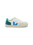 Main View - Click To Enlarge - VEJA - V-12 Velcro Leather Kids Sneakers