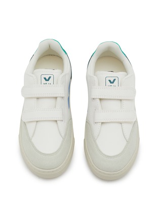 Figure View - Click To Enlarge - VEJA - V-12 Velcro Leather Kids Sneakers