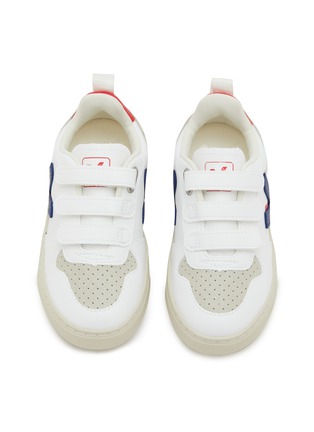 Figure View - Click To Enlarge - VEJA - V-10 Velcro Coated Cotton Toddlers Sneakers