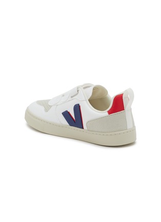 Detail View - Click To Enlarge - VEJA - V-10 Velcro Coated Cotton Kids Sneakers