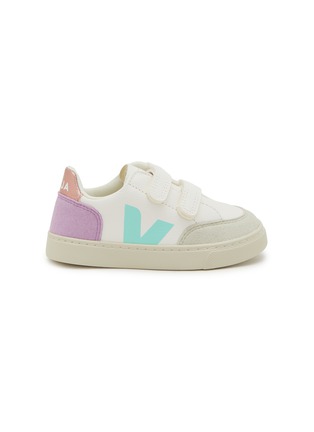 Main View - Click To Enlarge - VEJA - V-12 Velcro Leather Toddlers Sneakers