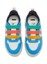 Figure View - Click To Enlarge - VEJA - V-10 Velcro Leather Kids Sneakers