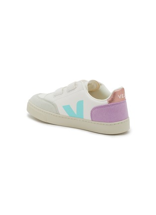 Detail View - Click To Enlarge - VEJA - V-12 Velcro Leather Kids Sneakers