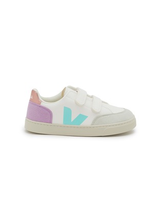 Main View - Click To Enlarge - VEJA - V-12 Velcro Leather Kids Sneakers