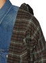  - DOUBLET - Undressed Layered Flannel Denim Shirt