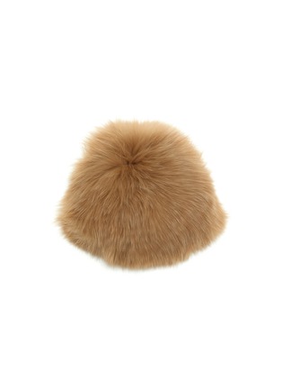 Figure View - Click To Enlarge - YVES SALOMON - Renard Fur Beanie