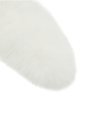 Detail View - Click To Enlarge - YVES SALOMON - Fox Fur Scarf Collar