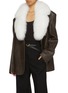 Figure View - Click To Enlarge - YVES SALOMON - Fox Fur Scarf Collar